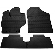 Автомобильные коврики для TOYOTA Yaris 13- (design 2016) with plastic clips TL - 4шт Stingray 1022274