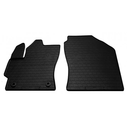 Автомобильные коврики для TOYOTA Corolla 18- (design 2016) with plastic clips TL - 2шт Stingray 1022442