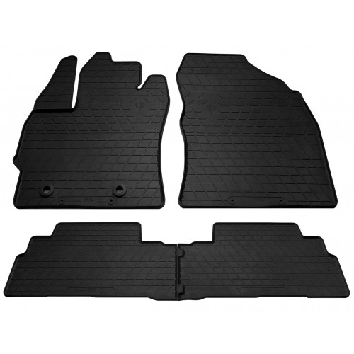 Автомобильные коврики для TOYOTA Verso (R20) 09-/12- (design 2016) with plastic clips TL - 4шт Stingray 1022494