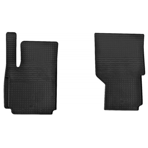 Автомобильные коврики для VOLKSWAGEN Amarok 09- with plastic clips AV2 - 2шт Stingray 1024122