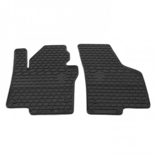 Автомобильные коврики для VOLKSWAGEN Jetta 11- (design 2016) with plastic clips AV2 - 2шт Stingray 1024142