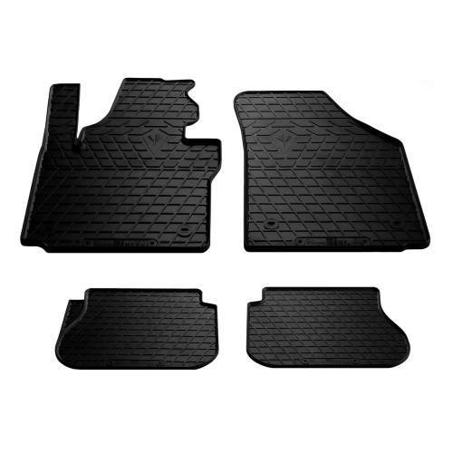 Автомобильные коврики для VOLKSWAGEN Caddy 03-/Caddy 15- (design 2016) with plastic clips AV2 - 4шт Stingray 1024284