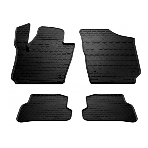 Автомобильные коврики для VOLKSWAGEN Polo Hatchback 09-/SEAT Ibiza 08- (design 2016) - 4шт Stingray 1024314