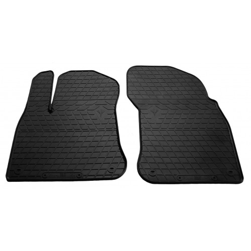 Автомобильные коврики для VOLKSWAGEN Touareg 18- (design 2016) with plastic clips AV2 - 2шт Stingray 1024362