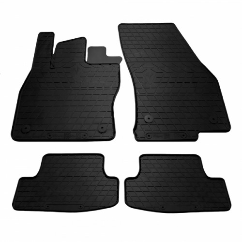 Автомобильные коврики для VOLKSWAGEN T-Roc 17- (design 2016) with plastic clips AV2 - 4шт Stingray 1024414
