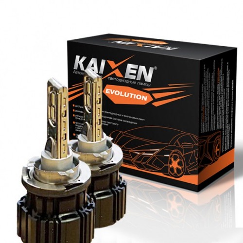 Світлодіодна LED лампа KAIXEN Evolution H15 (50W-6000K)