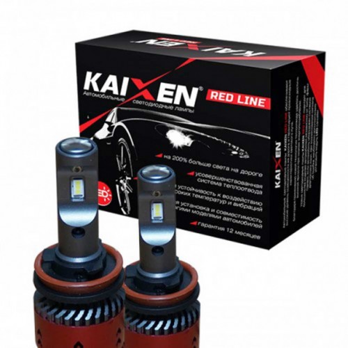 Світлодіодна LED лампа KAIXEN RedLine H11 (35W-6000K)