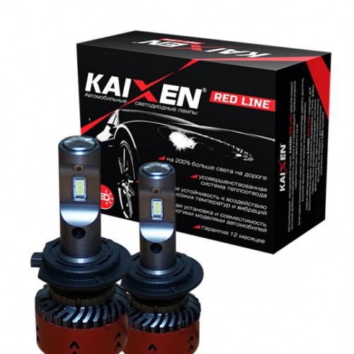 Світлодіодна LED лампа KAIXEN RedLine H7 (35W-6000K)
