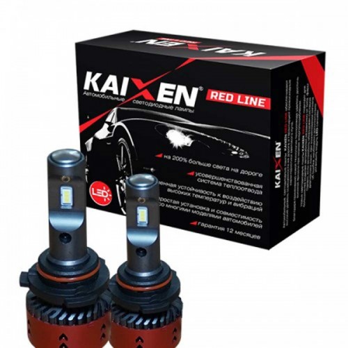 Світлодіодна LED лампа KAIXEN RedLine HB4/9006 (35W-6000K)