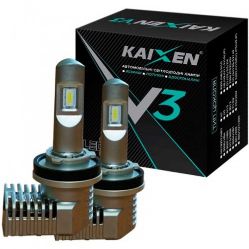 Світлодіодна LED лампа KAIXEN V3 H11 (40W-6000K)