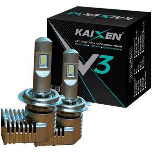 Світлодіодна LED лампа KAIXEN V3 H7 (40W-6000K)