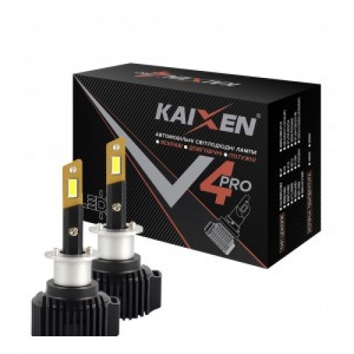 Світлодіодна LED лампа KAIXEN V4Pro H1 (50W-6000K-CANBUS READY)