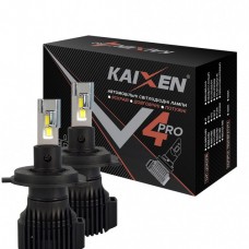 Світлодіодна LED лампа KAIXEN V4Pro H4 (50W-6000K-CANBUS READY)