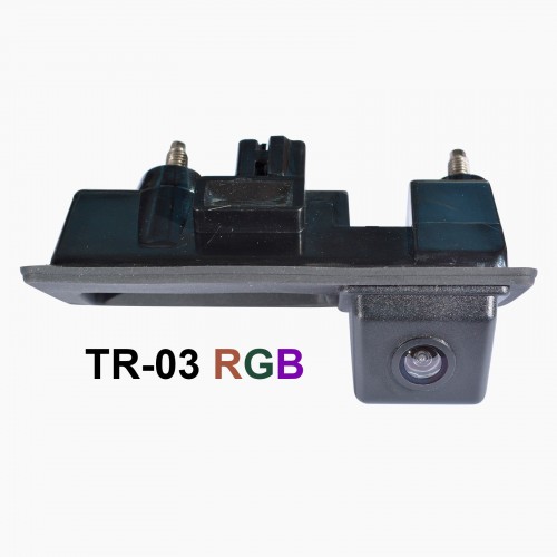 Штатна Камера заднього огляду Prime-X TR-03 RGB (с RGB разъемом) AUDI A3 (2013+), A5 (2007-н.в.), A6 (2011-н.в.), А7 (2010-н.в.), А8 (2010-н.в.), Q5 (2011-н.в.) / PORSCHE Cayenne II (2010-н.в.) / VOLKSWAGEN Tiguan (2008-н.в.), Touareg II (2010-н.в.), Tour